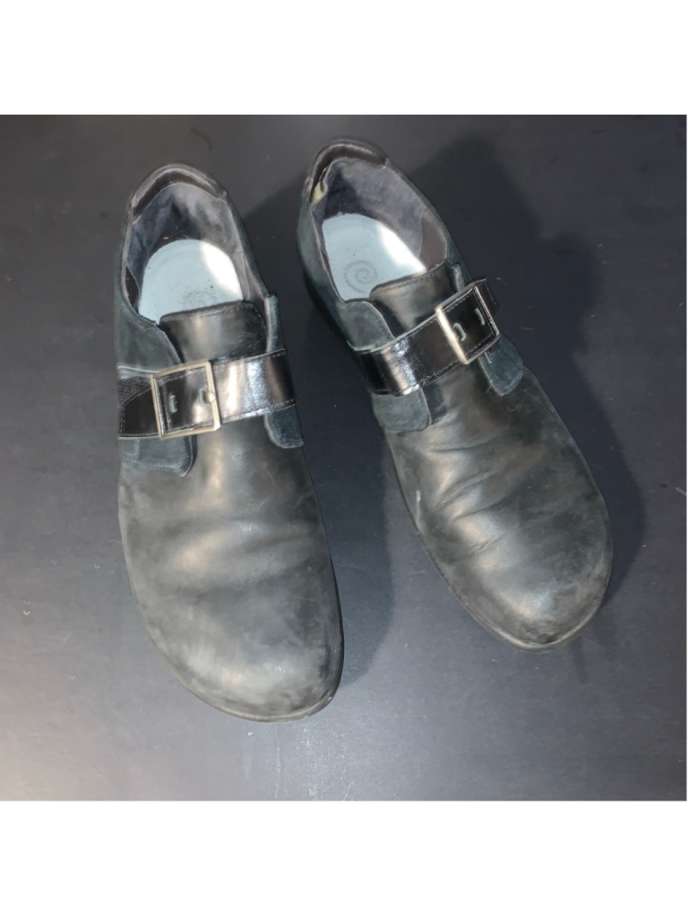 Women's NAOT Black Leather Flats & Loafers Size 9